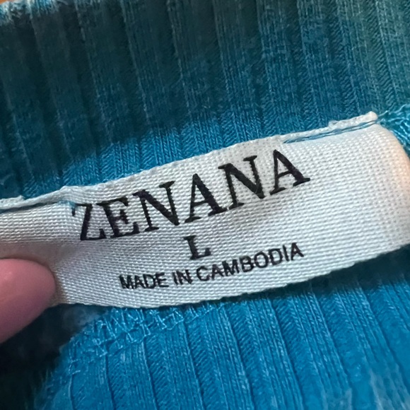 Zenana Outfitters Pink and Blue Sweatshirts - Picture 3 of 7